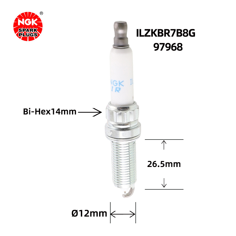 NGK 이리듐 플래티넘 점화 플러그 ILZKBR7B8G - Ngk Spark Plug Laser Iridium 리뷰 및 가격