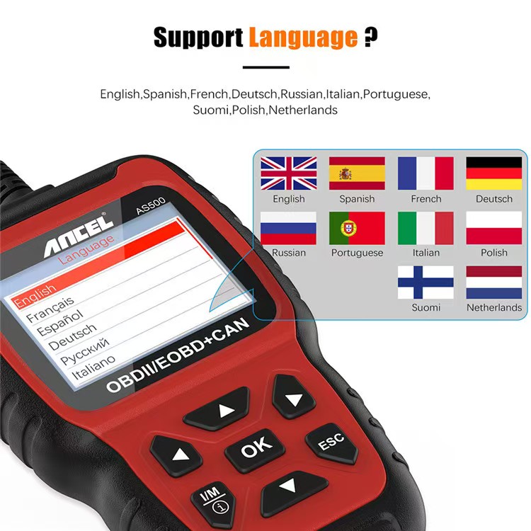 모든 OBDII 기능 다국어 지원 자동차 엔진 분석기  - Car Diagnostic Tool 리뷰 및 가격