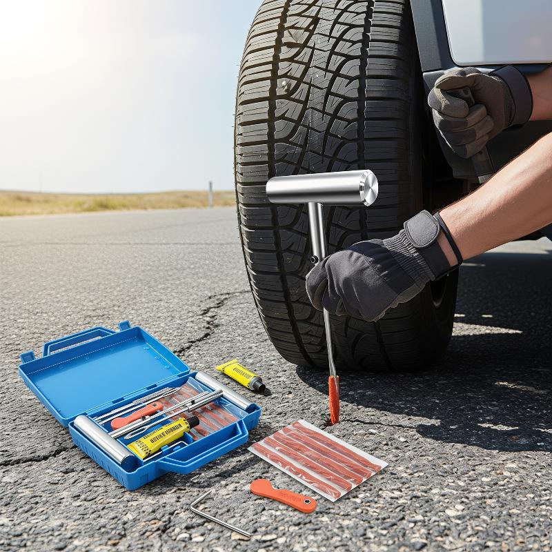 차량 타이어 수리 키트, 헤비 듀티 비상 펑크 수리 도 - Car Repair Tools 리뷰 및 가격