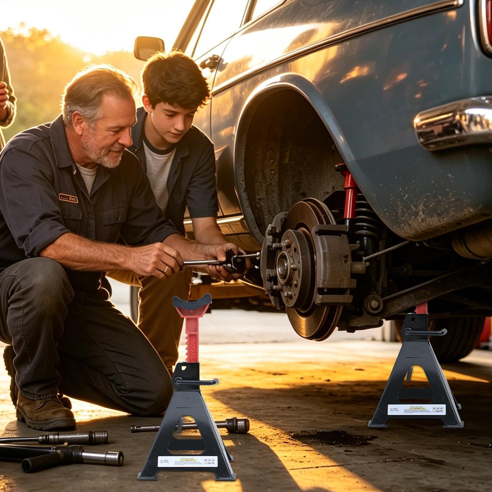 트럭 잭 스탠드 3톤/6톤 높이 조절 가능 헤비듀티 잭 - Car Jack 리뷰 및 가격